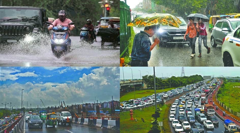 delhi weather forecast meteorological department forecast that light to moderate rain may be recorded in next