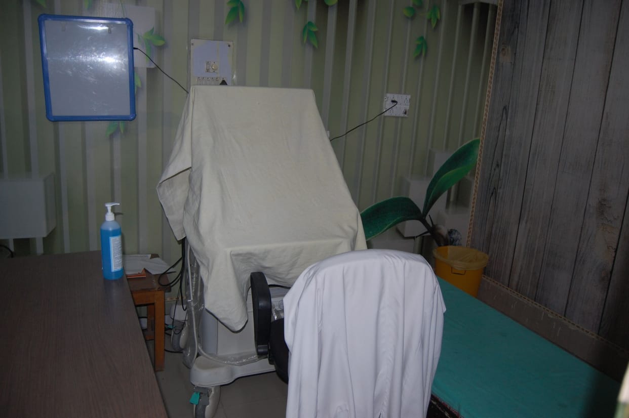 Patients wandering for ultrasound in District Civil Hospital