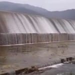 बारिश का पानी आने पर बाघेरी नाका में आया उफान