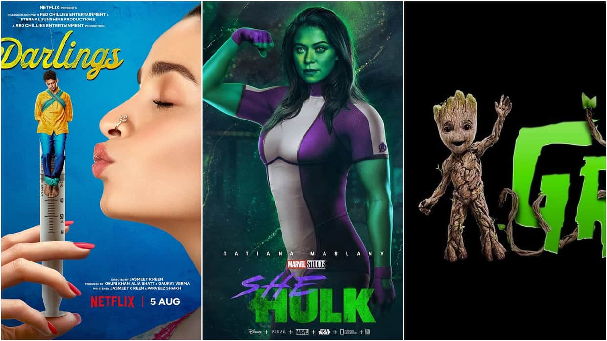 from darlings to she hulk these films and series will be released on OTT in August