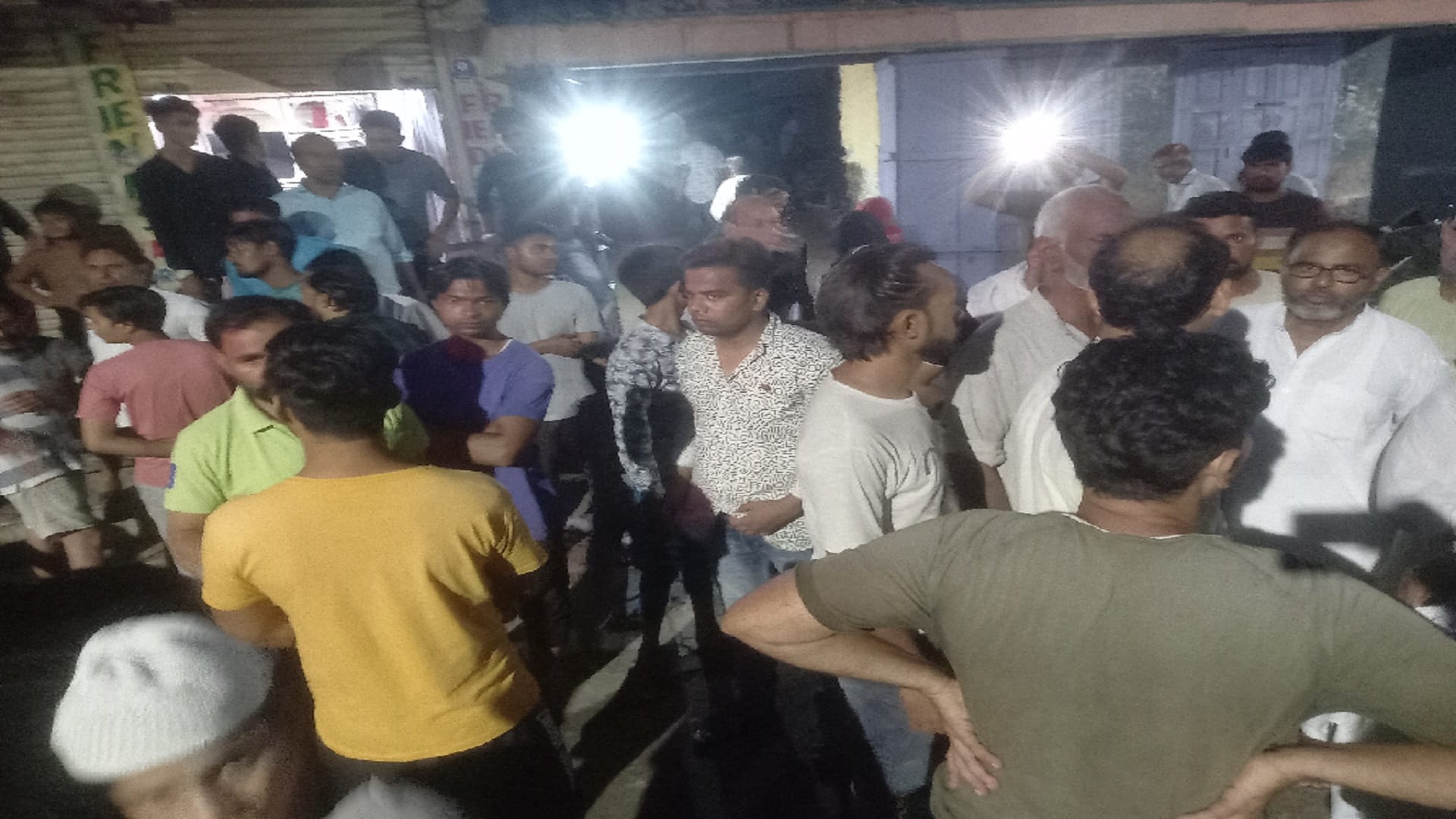 Gloomy atmosphere in a village after two friend death by drowned in river in Baghpat