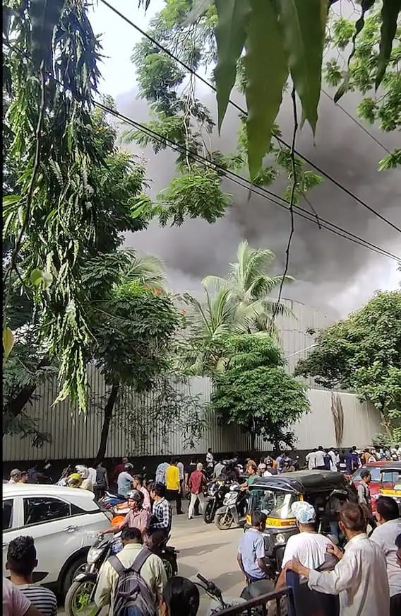 Fire breaks out on the set of Luv Ranjan untitled film starring ranbir kapoor and shraddha kapoor in mumbai