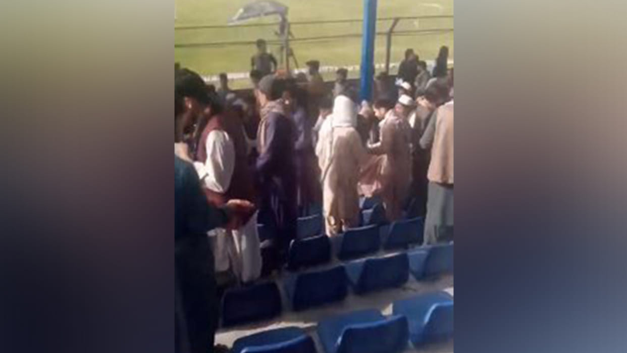 Several injured in blast at Kabul International Cricket Stadium