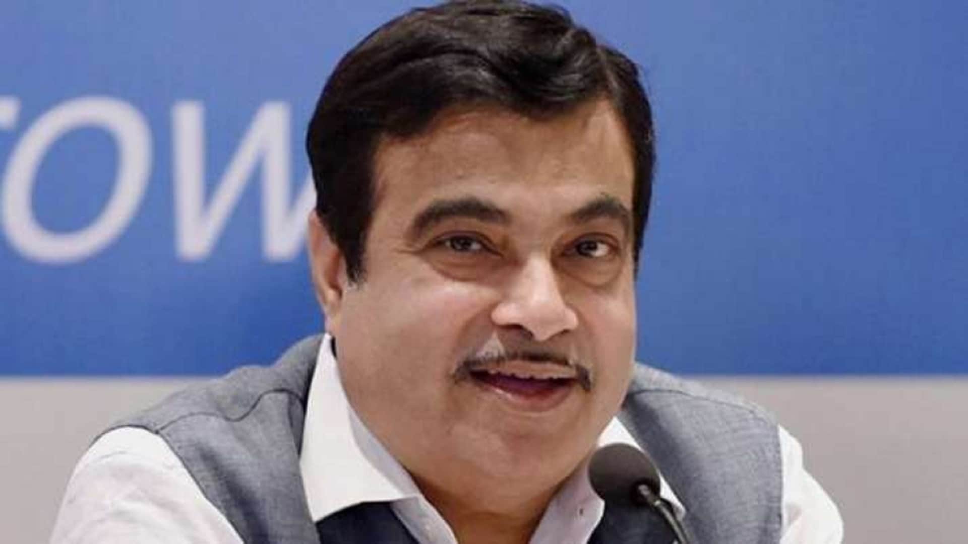 Union minister Nitin Gadkari says in Rajya Sabha that he was the father of toll tax on expressways in India