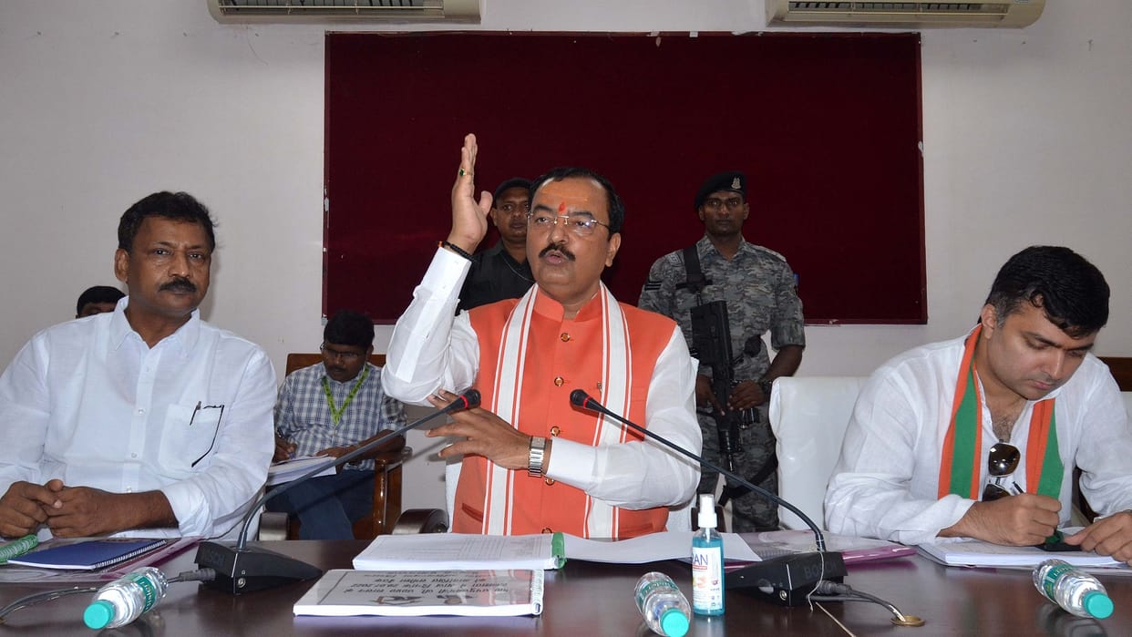Deputy CM Keshav Maurya targeted Asaduddin Owaisi