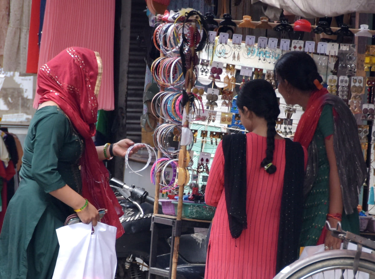 Enthusiasm among women about Teej, market buzzes
