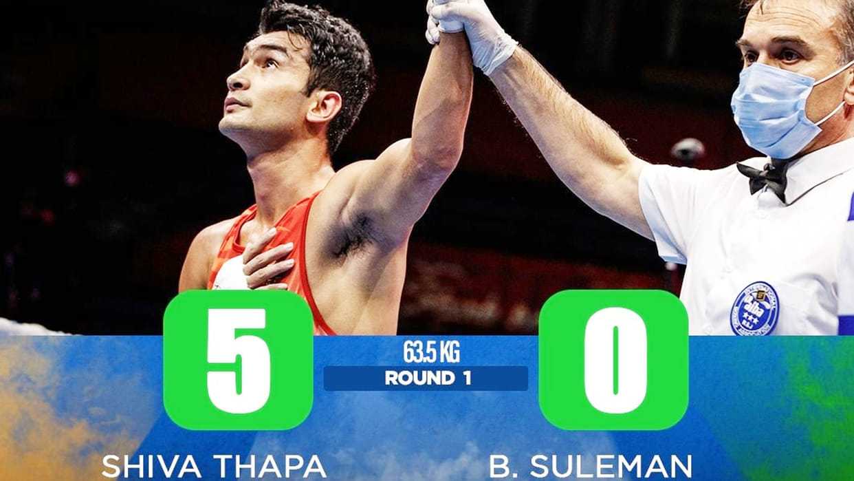 CWG 2022: Shiva Thapa Beats Pakistani Suleman Baloch by 5-0 In Round Of 32 match