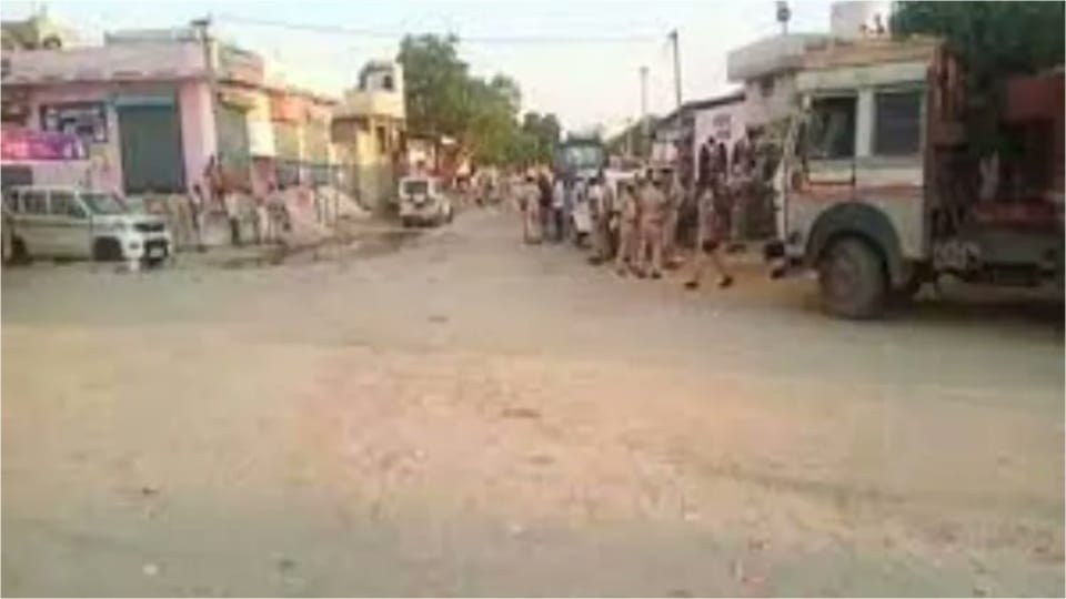 Tension In Hanumangarh Over Cow Slaughter Curfew In Two Villages