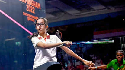 Who is 14 Year Old Anahat Singh Youngest Indian Athlete in Commonwealth Games 2022; Anahat vs Jada Ross Squash