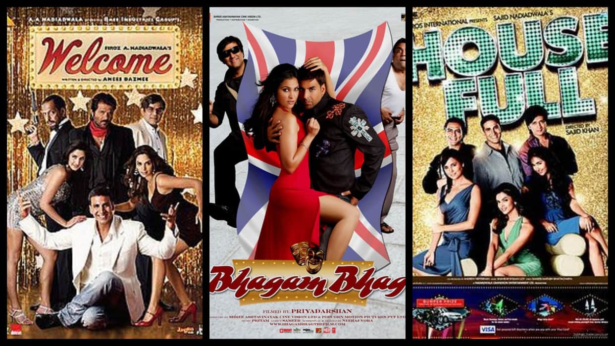 Best Bollywood Comedy Films Available on ott like hungama welcome housefull to watch this weekend