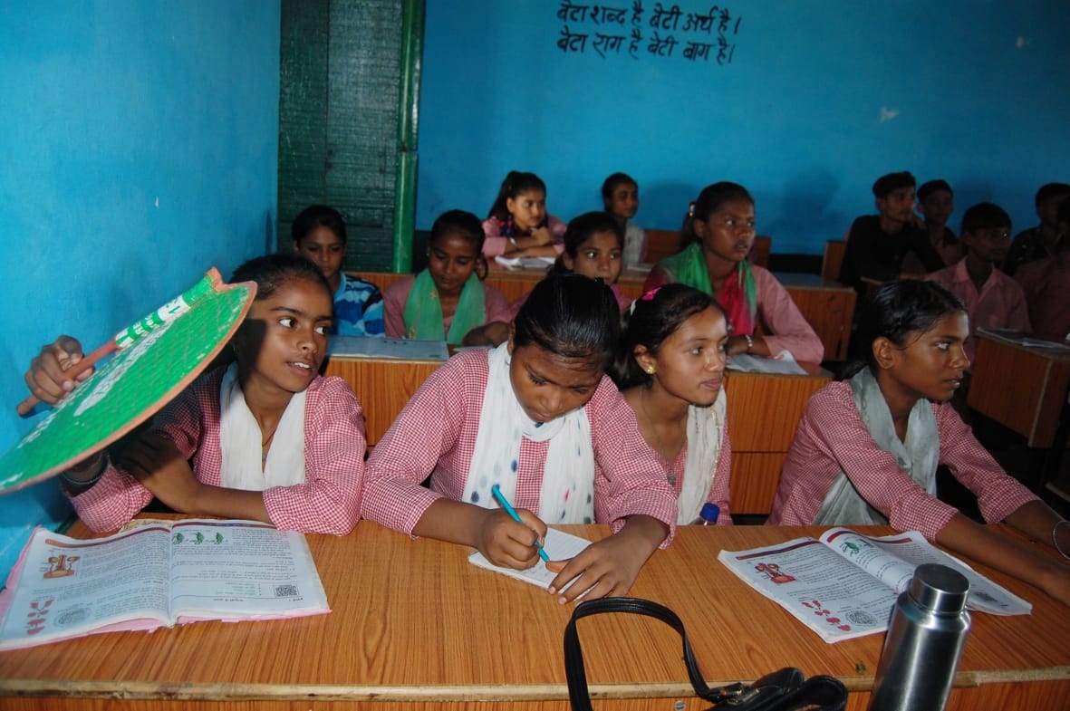 The story of the schools adopted by the officers... there is neither electricity nor water