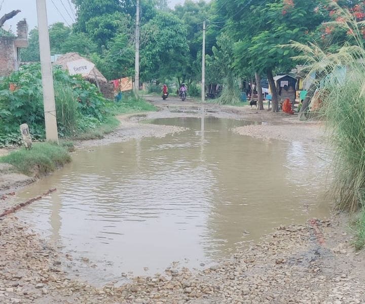 pit on road, problem increase