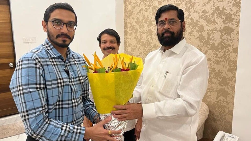 Nihar Thackeray supports Eknath Shinde for Andheri East Assembly byelection against Uddhav Thackeray
