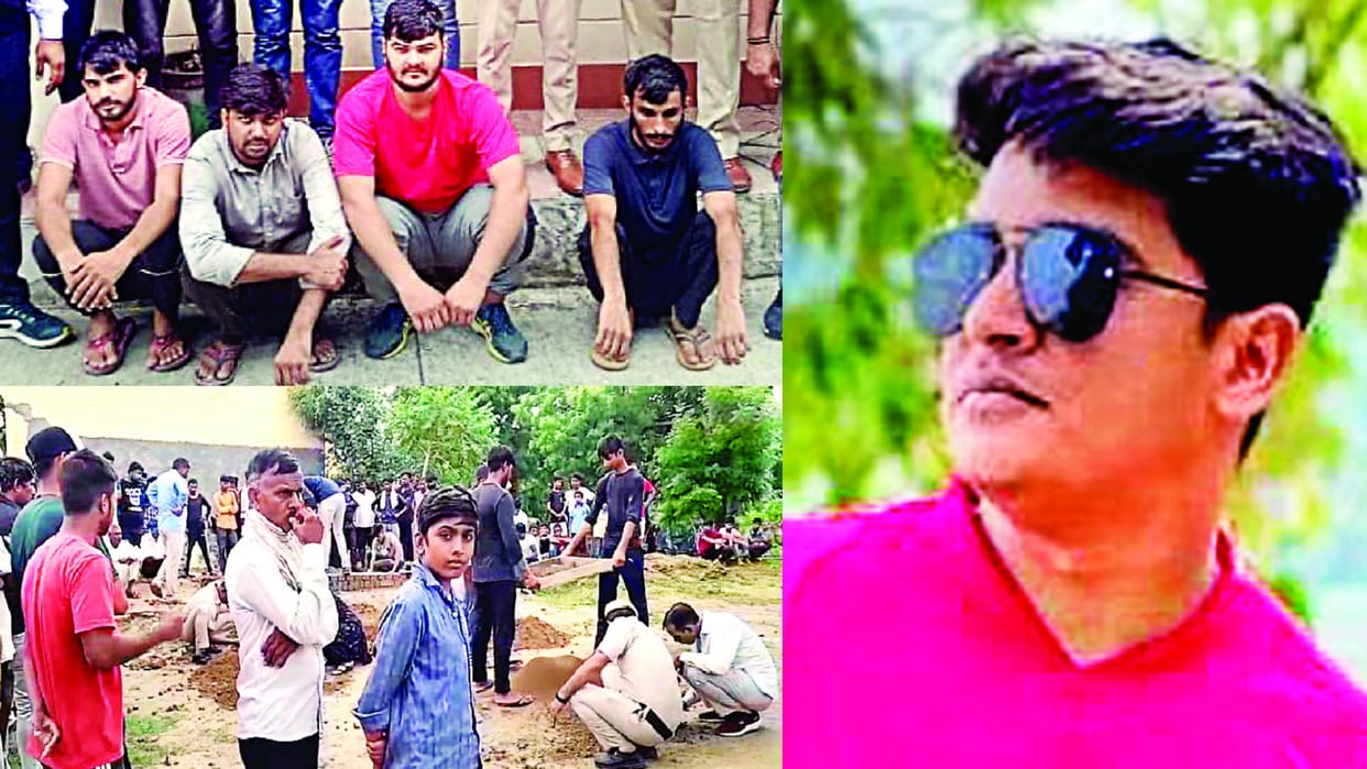 main accused Ajay along with friends killed Rahul Due to love affair in faridabad