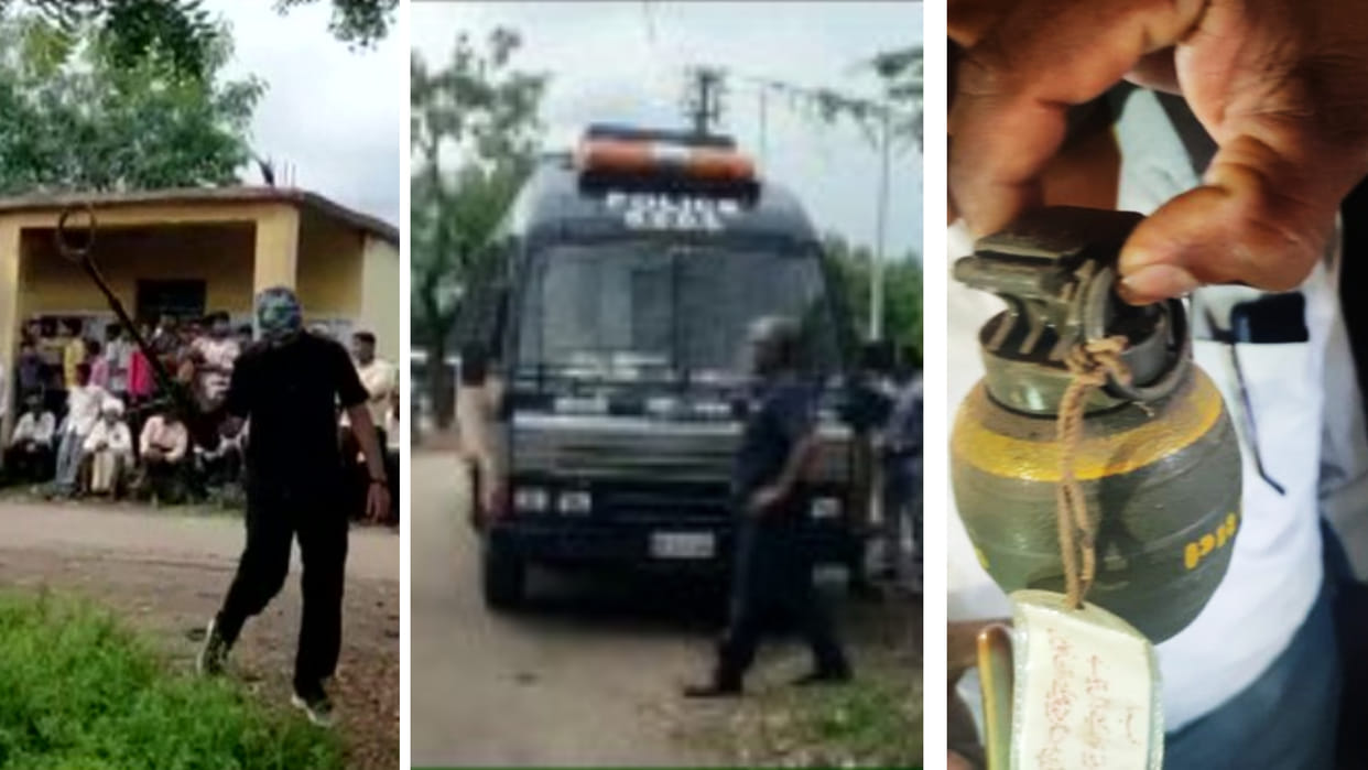 hand grenade found in school in maharashtra