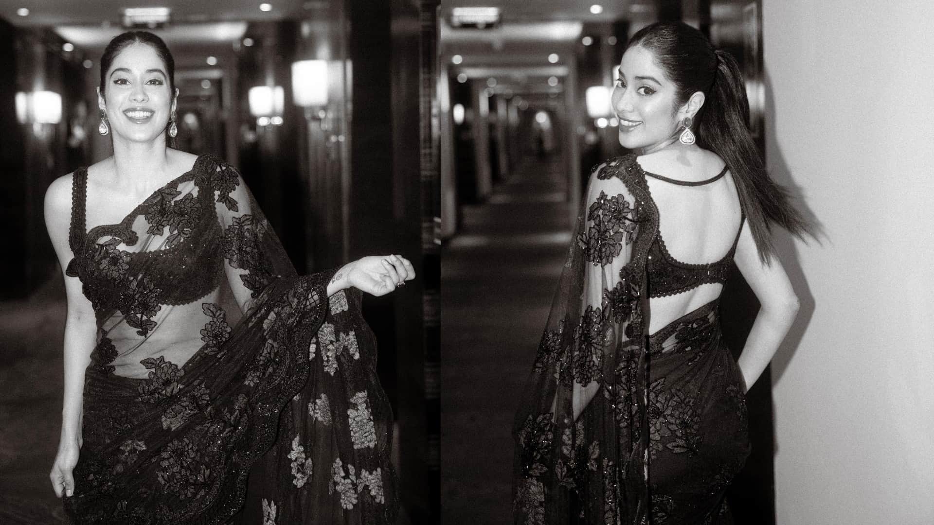 alia bhatt new pics in black kurta and  janhvi kapoor look glamorous today celebrity update in 10 pictures