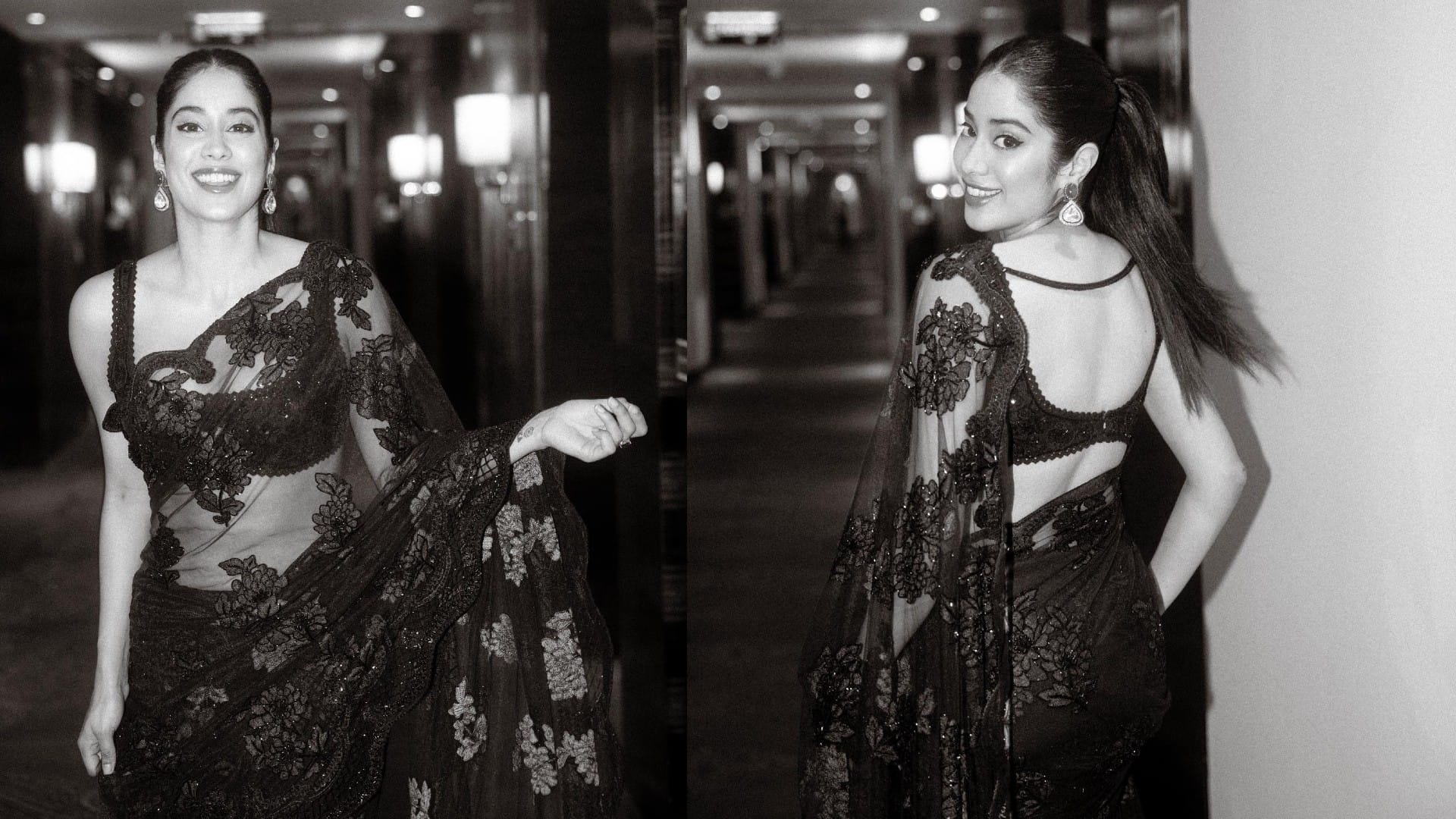 alia bhatt new pics in black kurta and  janhvi kapoor look glamorous today celebrity update in 10 pictures