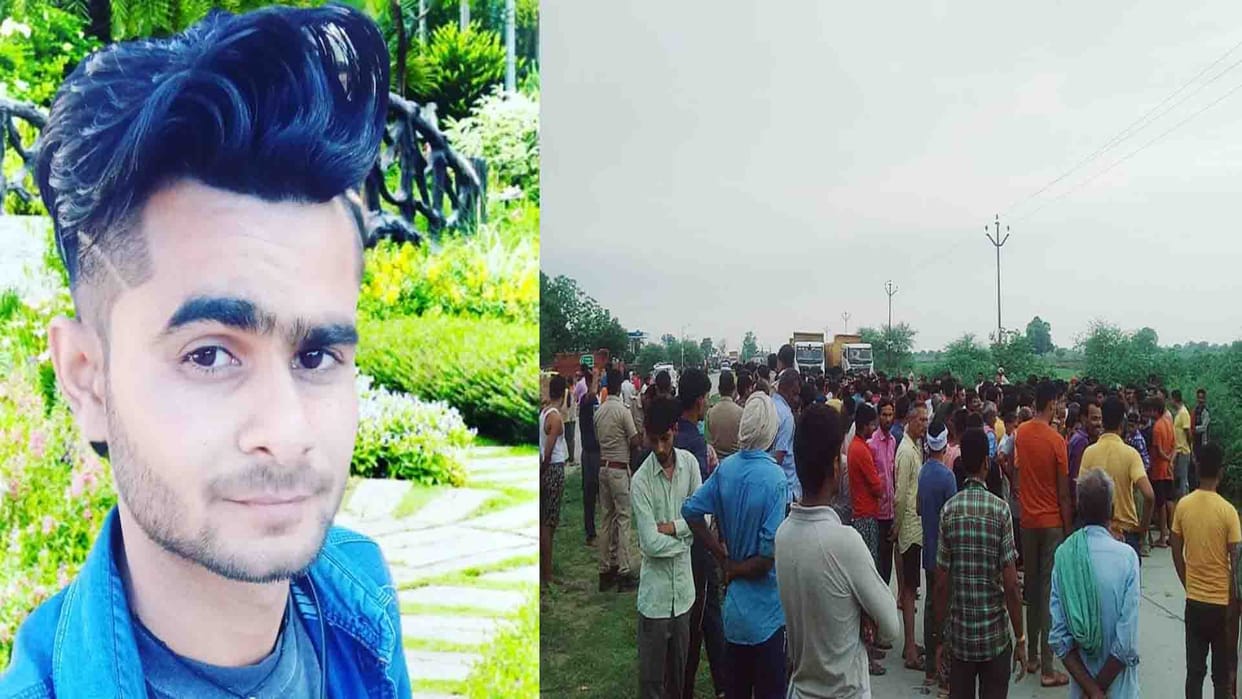 Student died due to truck collision in Jalaun up