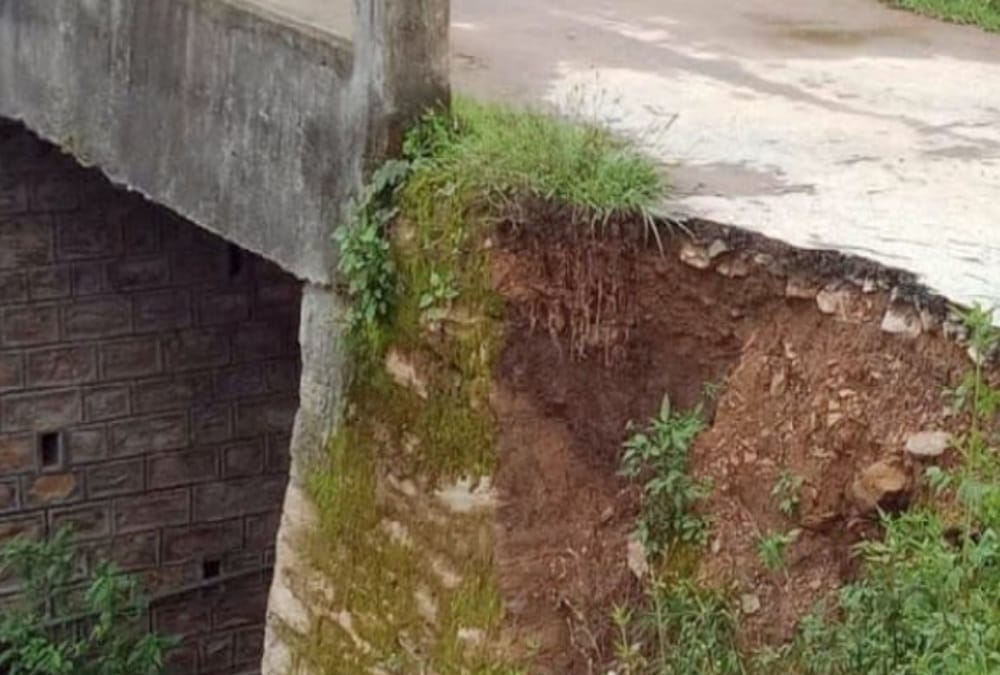 Monsoon 2022 uttarakhand weather update: Ramganga become lake after landslide photos
