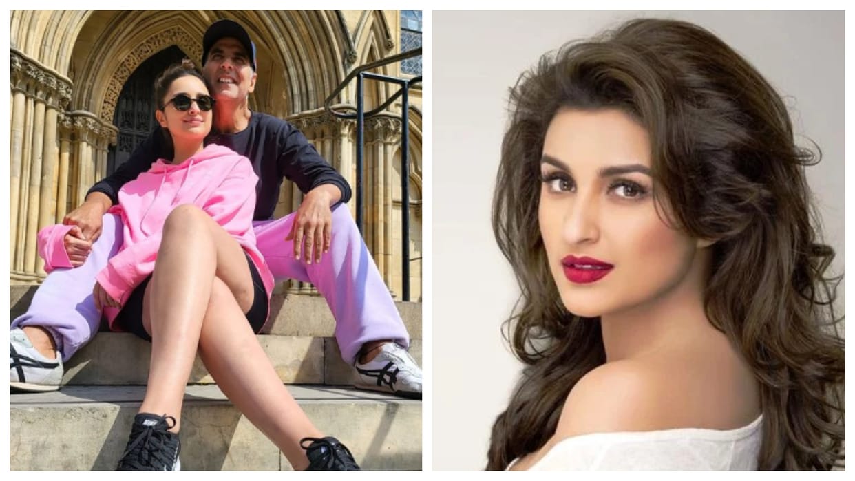 Capsule Gill: Parineeti Chopra shares photo with Akshay Kumar says kesari duo back users starts giving advice