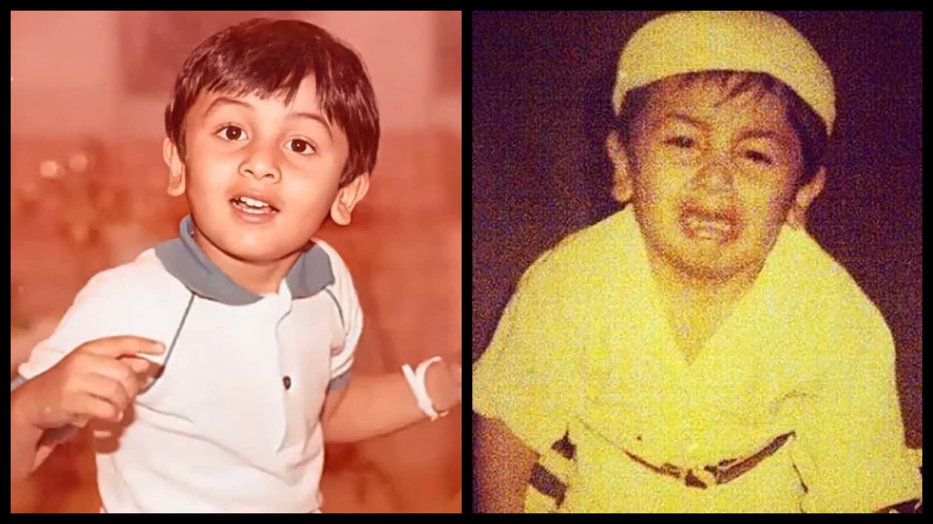 Bhramastra Actors Alia Bhatt Ranbir Kapoor Childhood Photos get viral on internet after pregnancy announcment