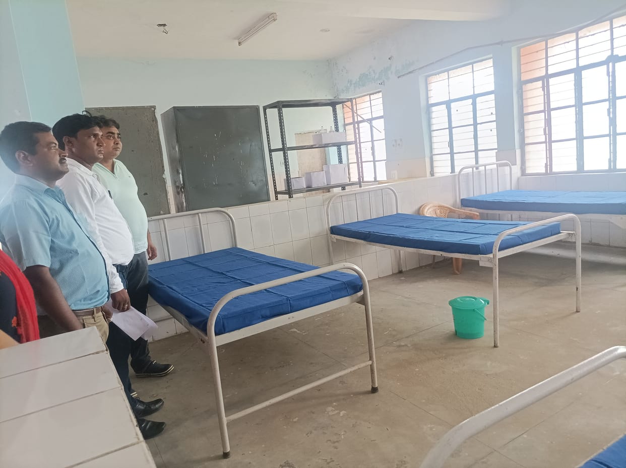 Neither blood test is being done, nor is there facility of X-ray