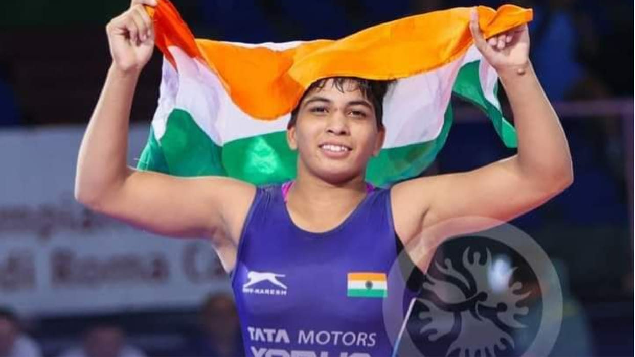 Savita wins gold medal in World Cadet Wrestling Championship