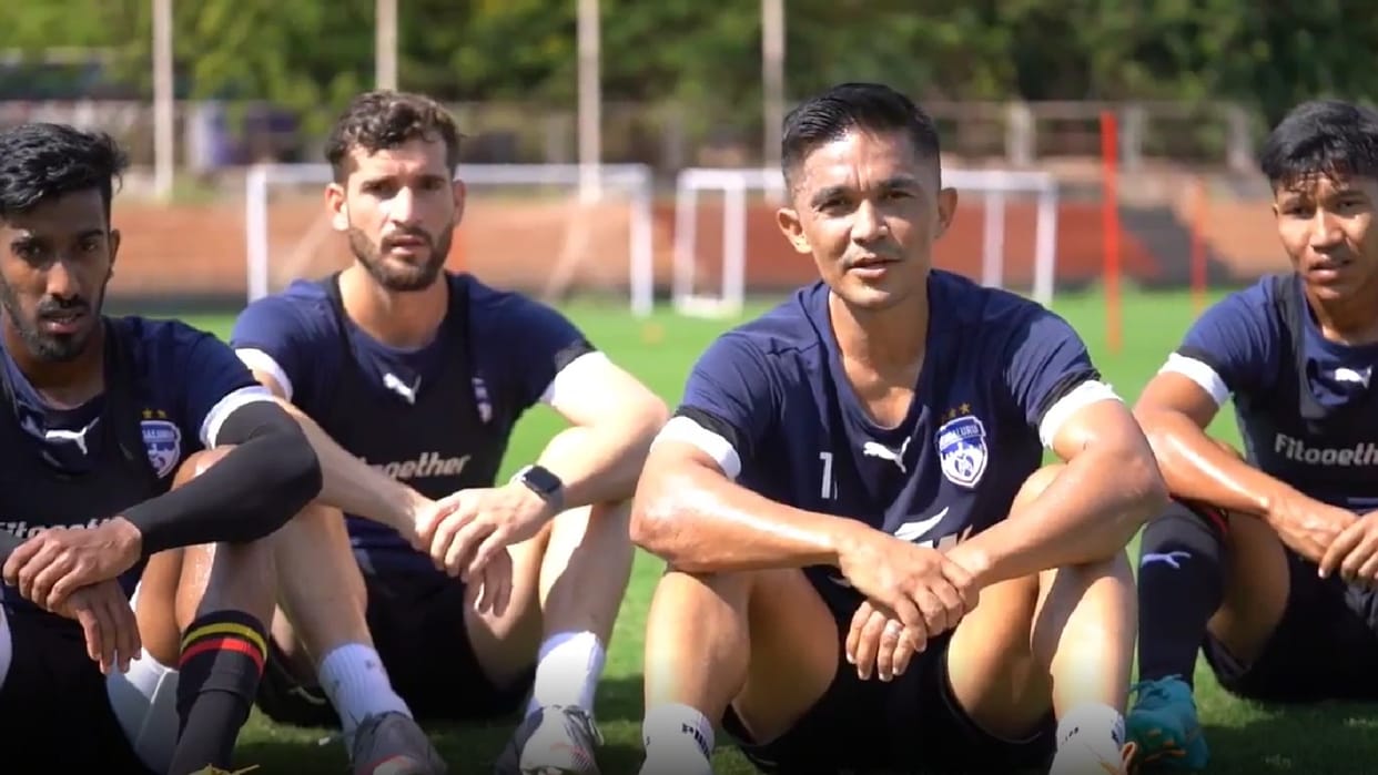 Sunil Chhetri beats his juniors and says next time you call me old think before kohli comments haha legend