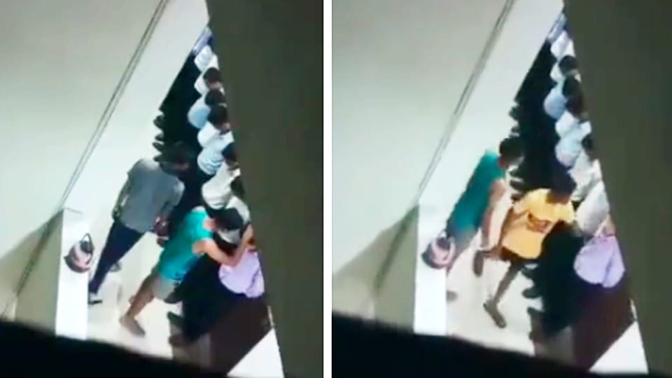 Ragging from junior students in Ratlam Medical College, when the warden reached, he was also attacked