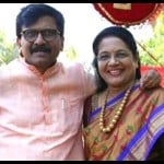 संजय राउत और उनकी पत्नी वर्षा राउत