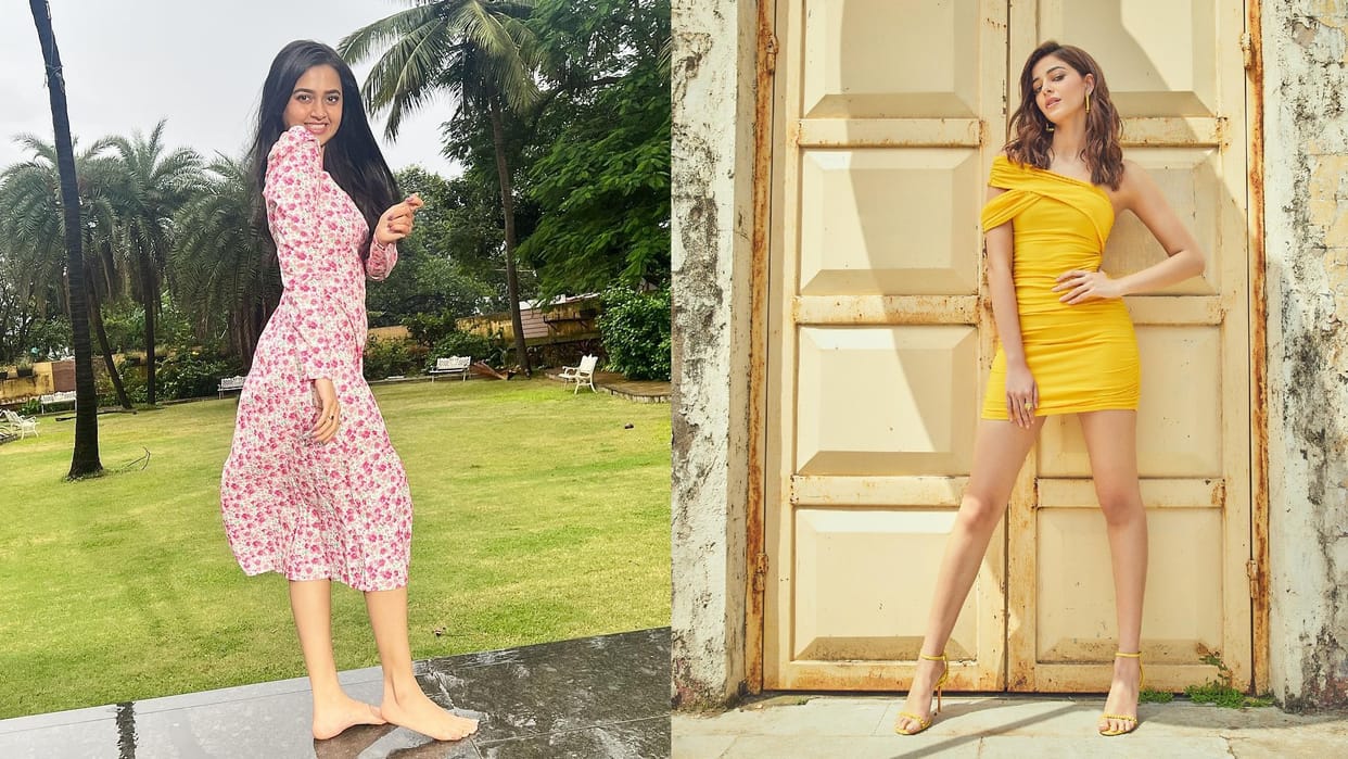 tejasswi prakash Gorgeous pics in rain ananya panday latest bold look today celebrity update in 10 pictures