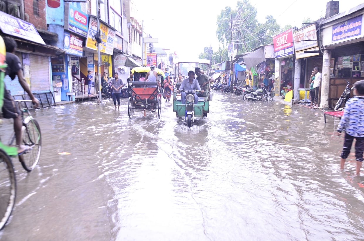 The rain exposed the claims of the municipality