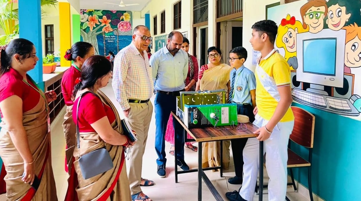 Students showed talent by making models, Kurukshetra