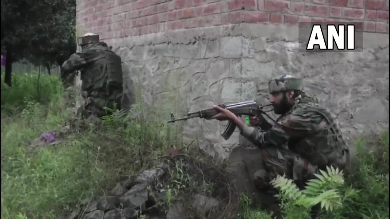 Grenade Attack at Security Forces Terrorists Escaped from Shopian Arms and Ammunition Recovered