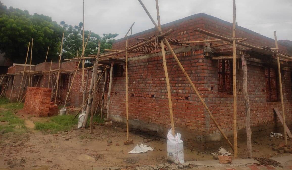 Hostel construction hanged due to lack of budget