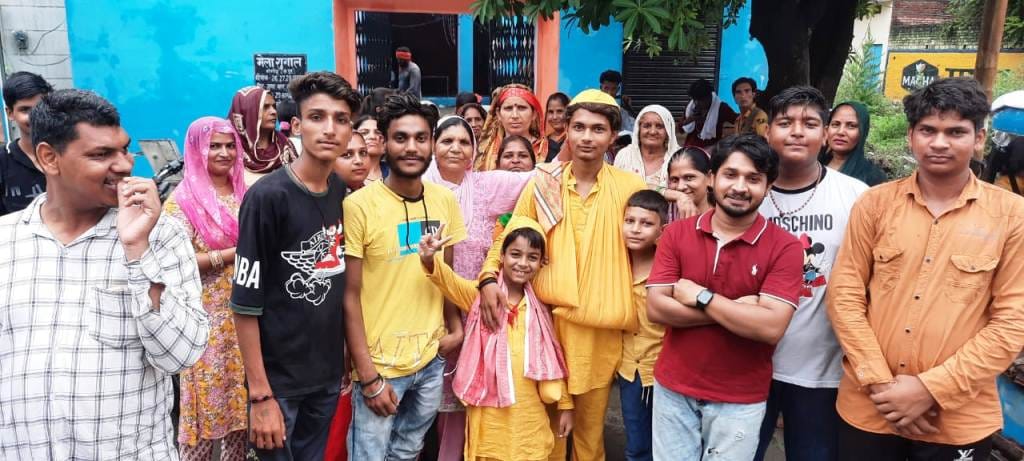 Beginning of Bagad Yatra, devotees left with band, musical instrument