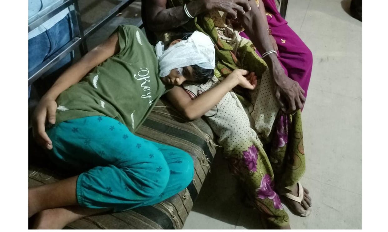 A case of vandalism with a girl child in Kanpur, the innocent narrated the story in panic