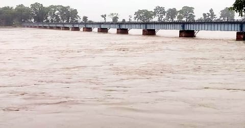 Sharda 52 cm above the danger mark