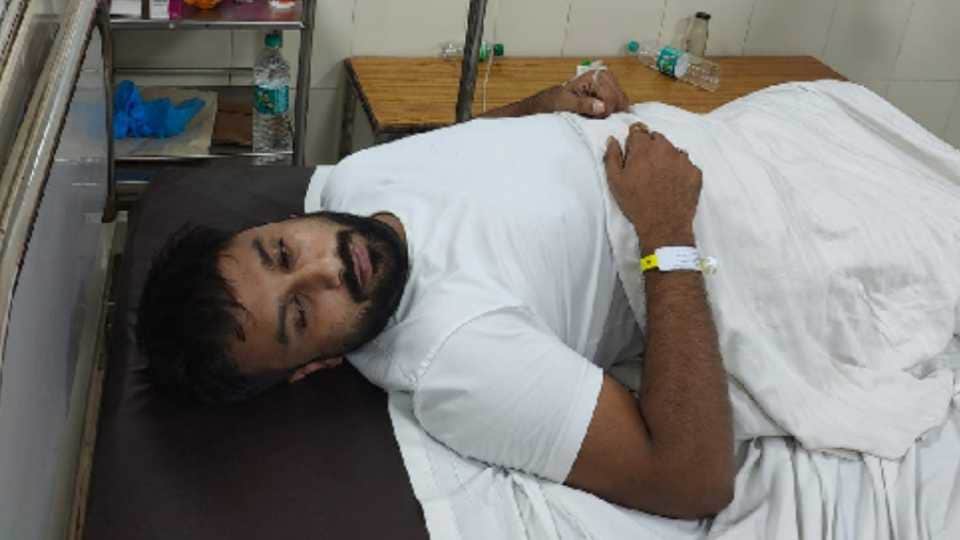 Attacked on IPL player cricketer Karan Goel in Ludhiana of Punjab