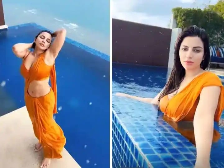 Shama Sikander dance video on tip tip barsa pani went viral on internet watch here
