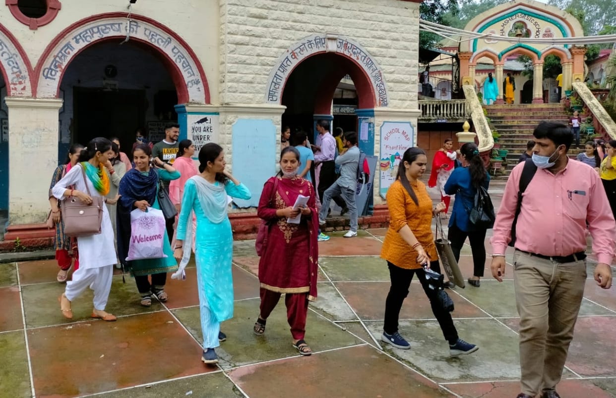 271 candidate participated in tet examination  in nahan sirmaur  on 31 july 2022