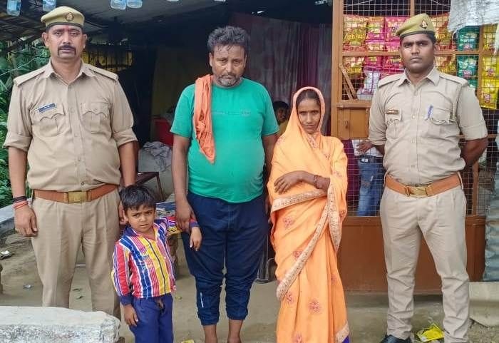 missing from hathras got meet to family