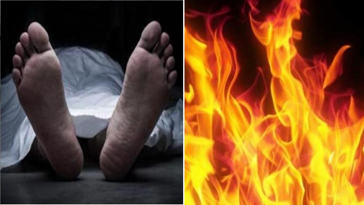 A man who self immolated near BJP office in Lucknow passed away.