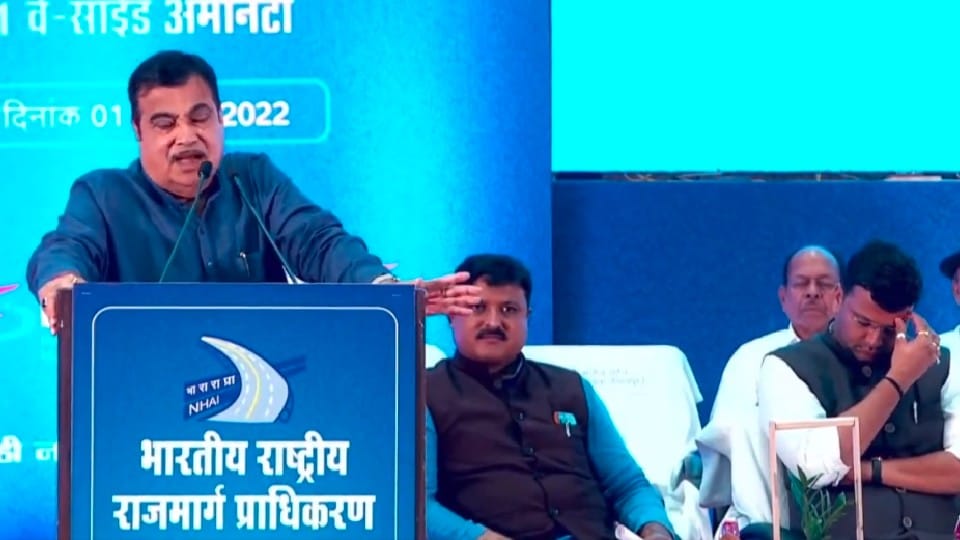 Indore: Ropeway network will be built in the state, Gadkari gave approval on the demand of Chief Minister