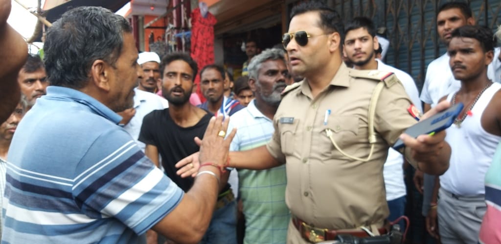 The stolen bike owner caught in the market