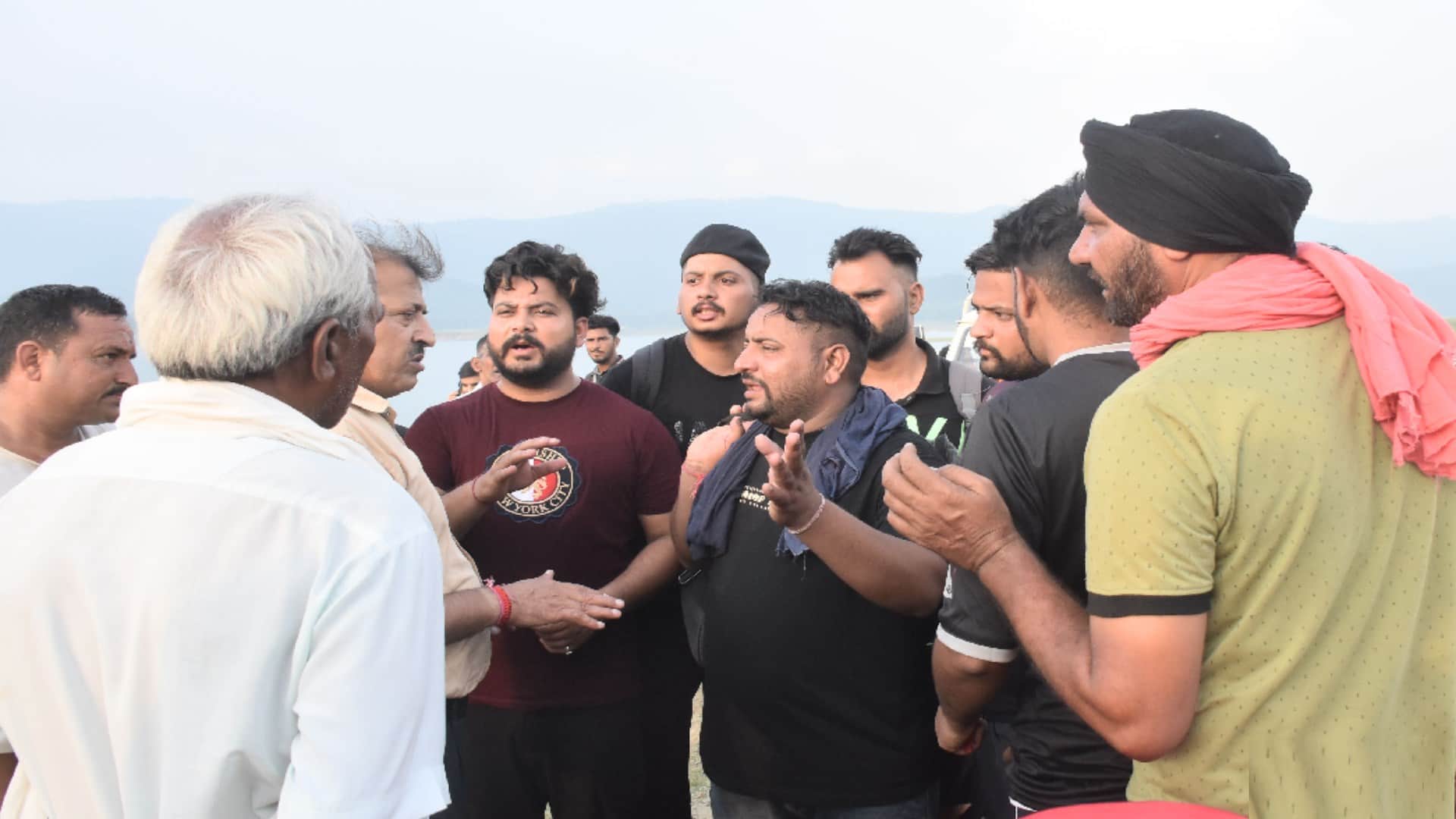 Gobindsagar Lake accident latest news today, in a few minutes friends got immersed in the water