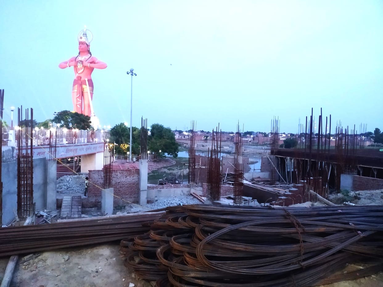 Auditorium stuck in slow pace of construction, multilevel car parking