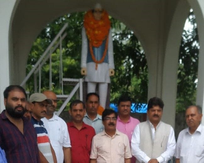 death anniversary celebrated of pt. shiv harsh upadhyay