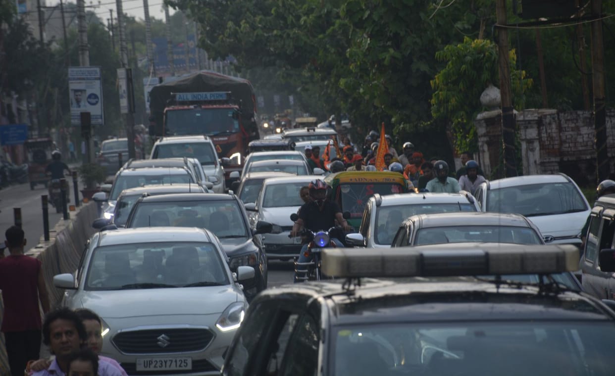 Police failed in the test of handling traffic