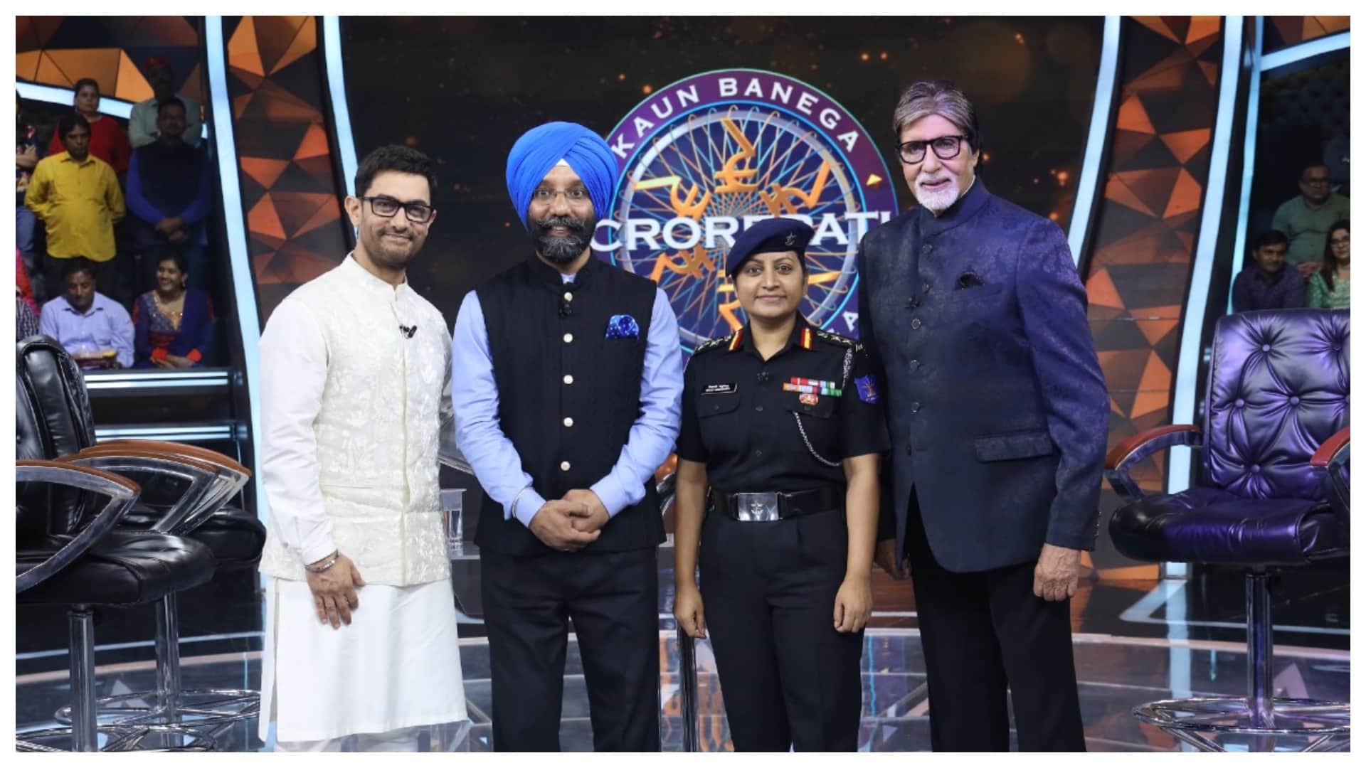 Kaun Banega Crorepati: Amitabh Bachchan KBC 14 celebrate 75 years of independence with Aamir khan on 7 August
